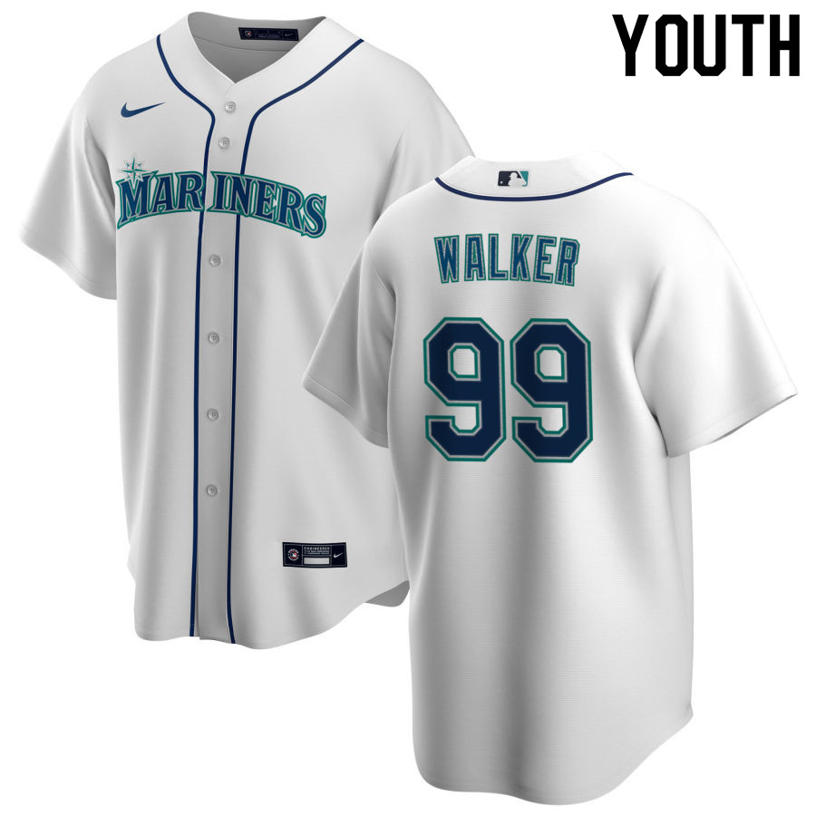 Nike Youth #99 Taijuan Walker Seattle Mariners Baseball Jerseys Sale-White